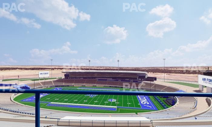 Falcon Stadium - Section U 5 Seat View