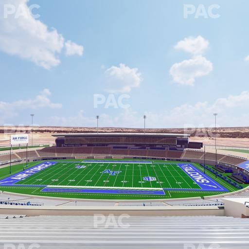 Falcon Stadium - Section U 6 Seat View