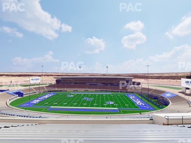 Falcon Stadium - Section U 6 Seat View