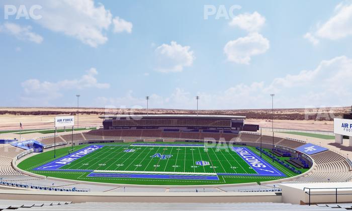 Falcon Stadium - Section U 6 Seat View