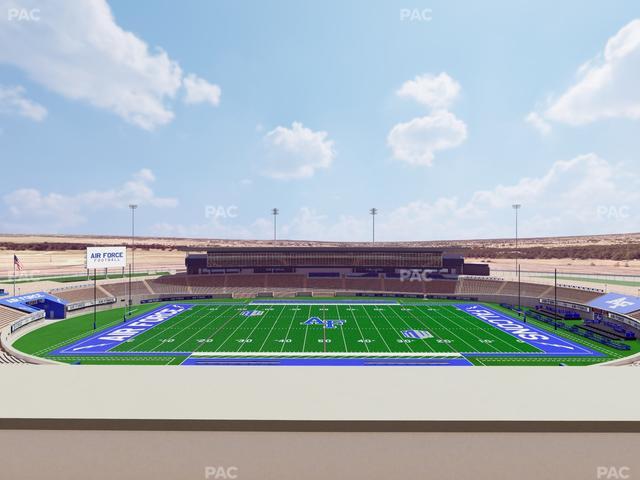 Falcon Stadium - Section U 7 Seat View