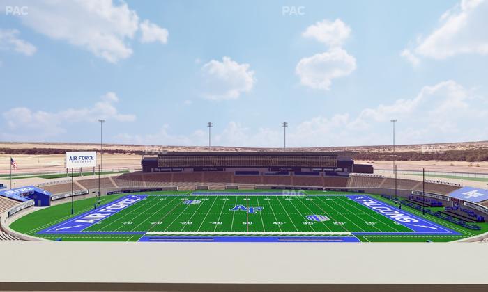 Falcon Stadium - Section U 7 Seat View