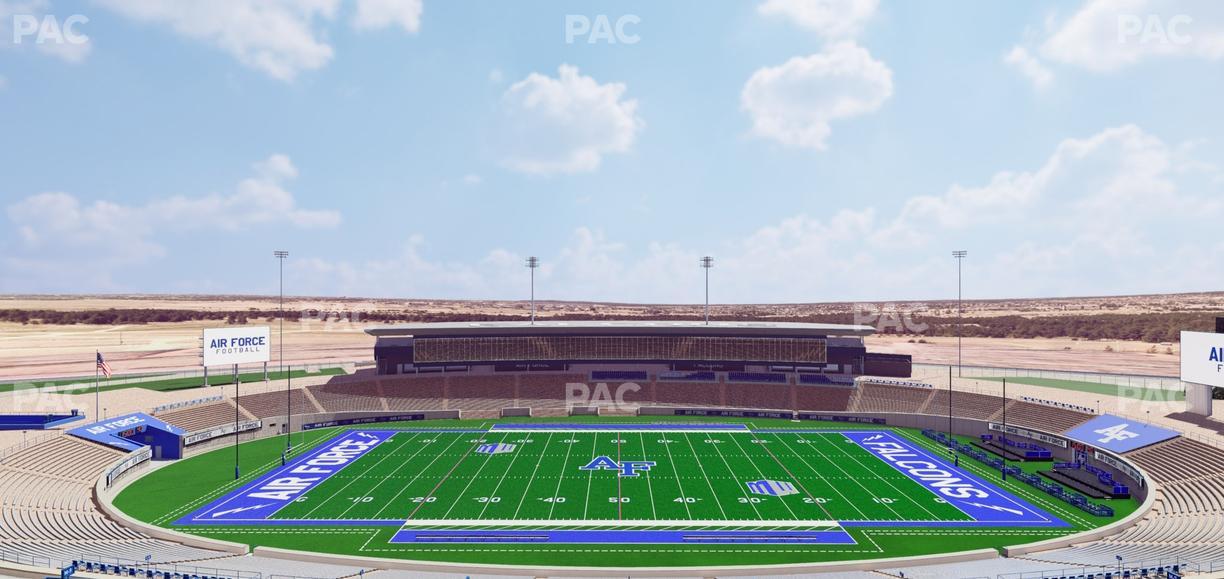 Falcon Stadium - Section U 7 Seat View