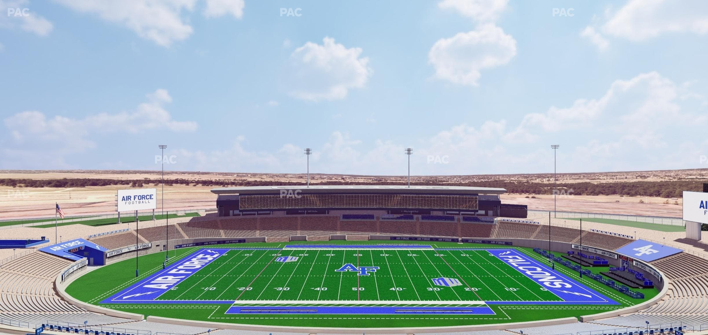 Falcon Stadium - Section U 7 Seat View