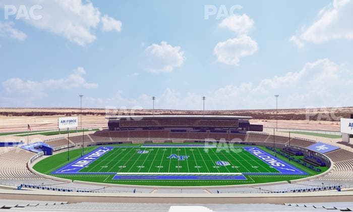 Falcon Stadium - Section U 7 Seat View