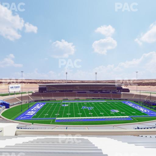 Falcon Stadium - Section U 8 Seat View