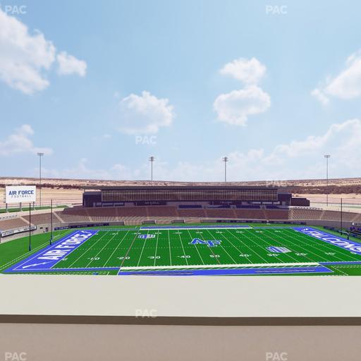 Falcon Stadium - Section U 8 Seat View