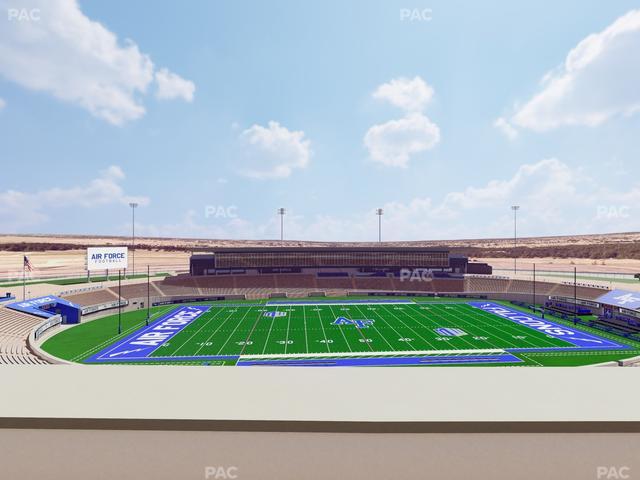 Falcon Stadium - Section U 8 Seat View