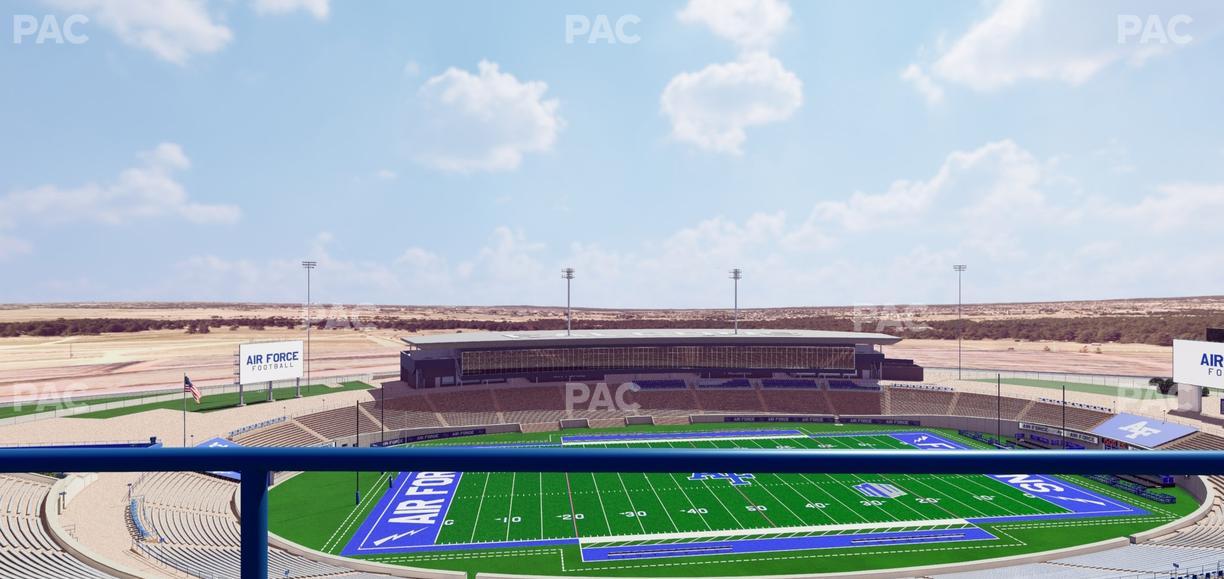 Falcon Stadium - Section U 9 Seat View