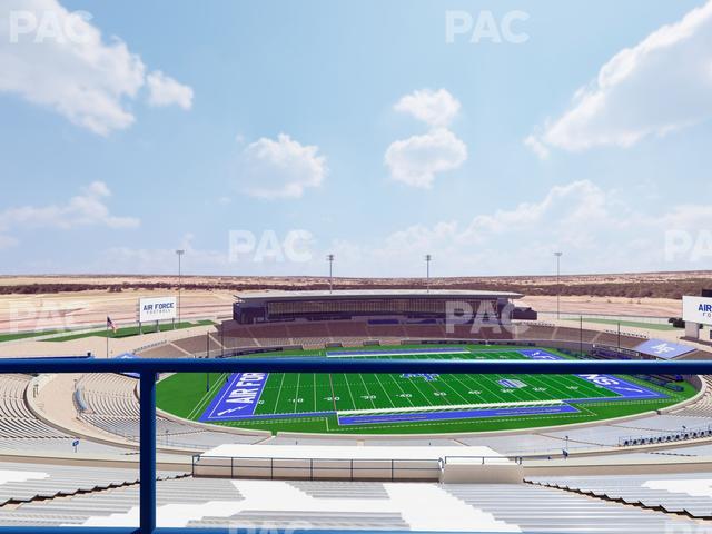Falcon Stadium - Section U 9 Seat View