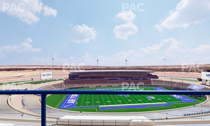 Falcon Stadium - Section U 9 Seat View