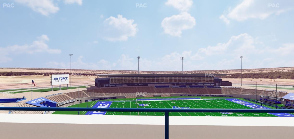 Falcon Stadium - Section U 9 Seat View