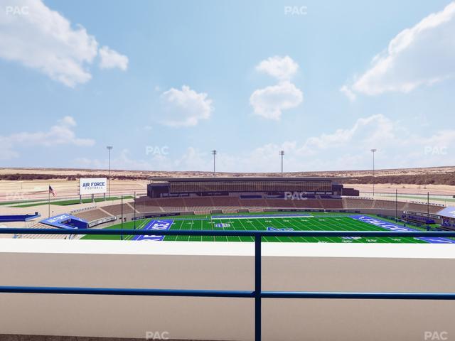 Falcon Stadium - Section U 9 Seat View