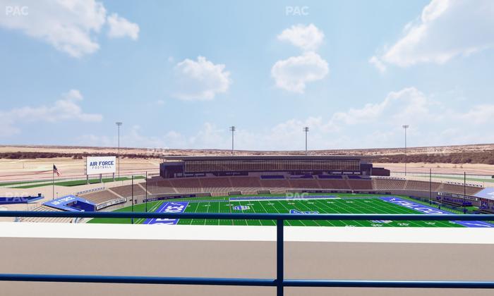Falcon Stadium - Section U 9 Seat View
