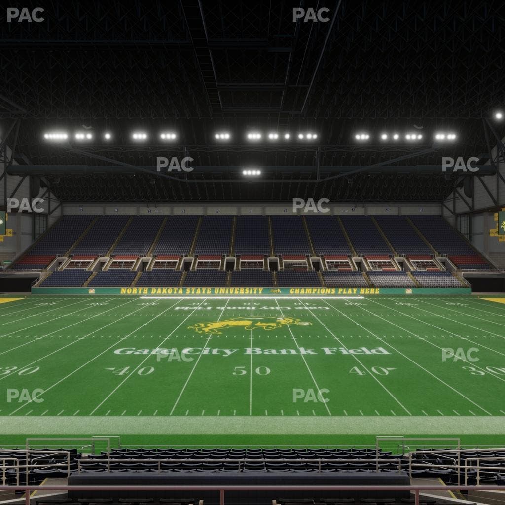 Fargodome - Section Elevated 1 Seat View