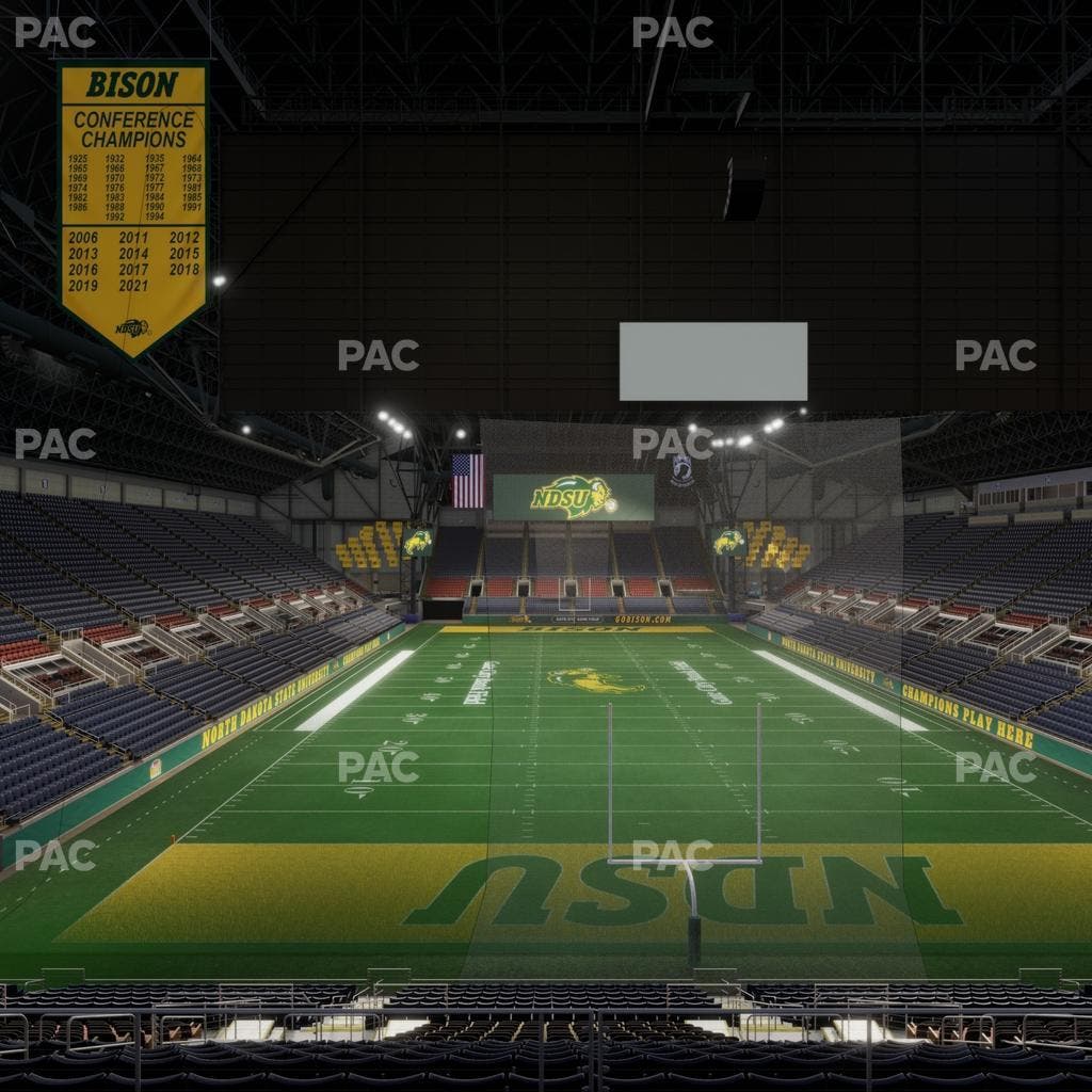 Fargodome - Section Elevated 10 Seat View