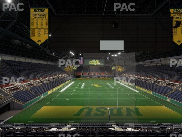 Fargodome - Section Elevated 10 Seat View