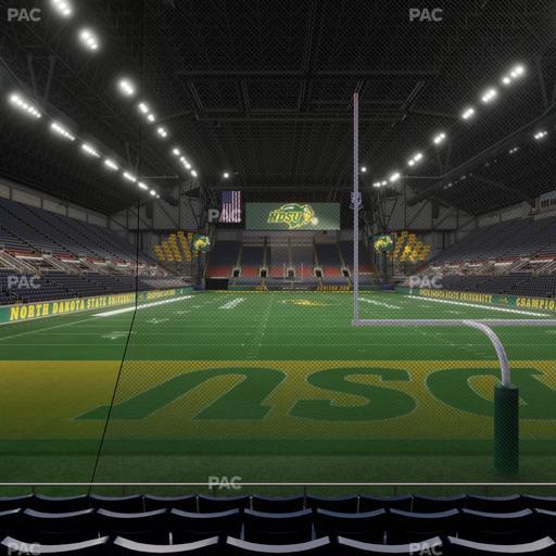 Fargodome - Section Elevated 10 Seat View
