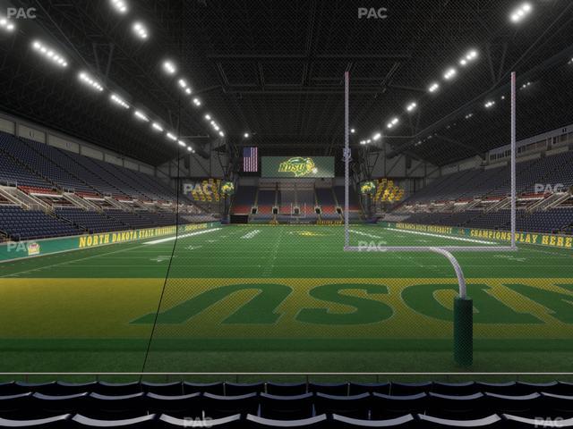 Fargodome - Section Elevated 10 Seat View