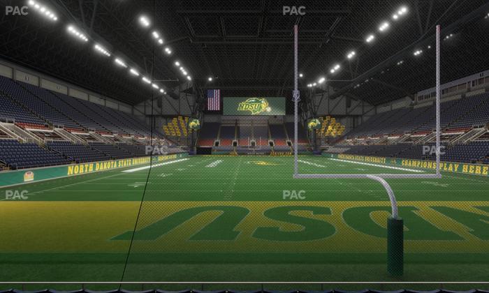 Fargodome - Section Elevated 10 Seat View