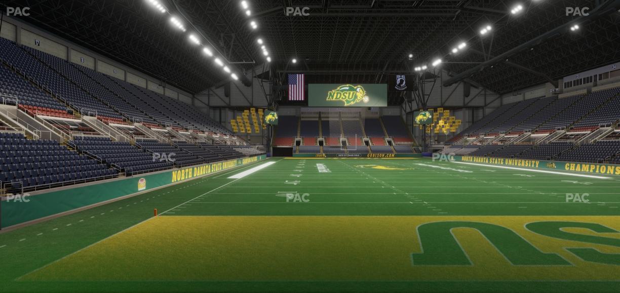 Fargodome - Section Elevated 11 Seat View