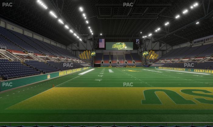 Fargodome - Section Elevated 11 Seat View