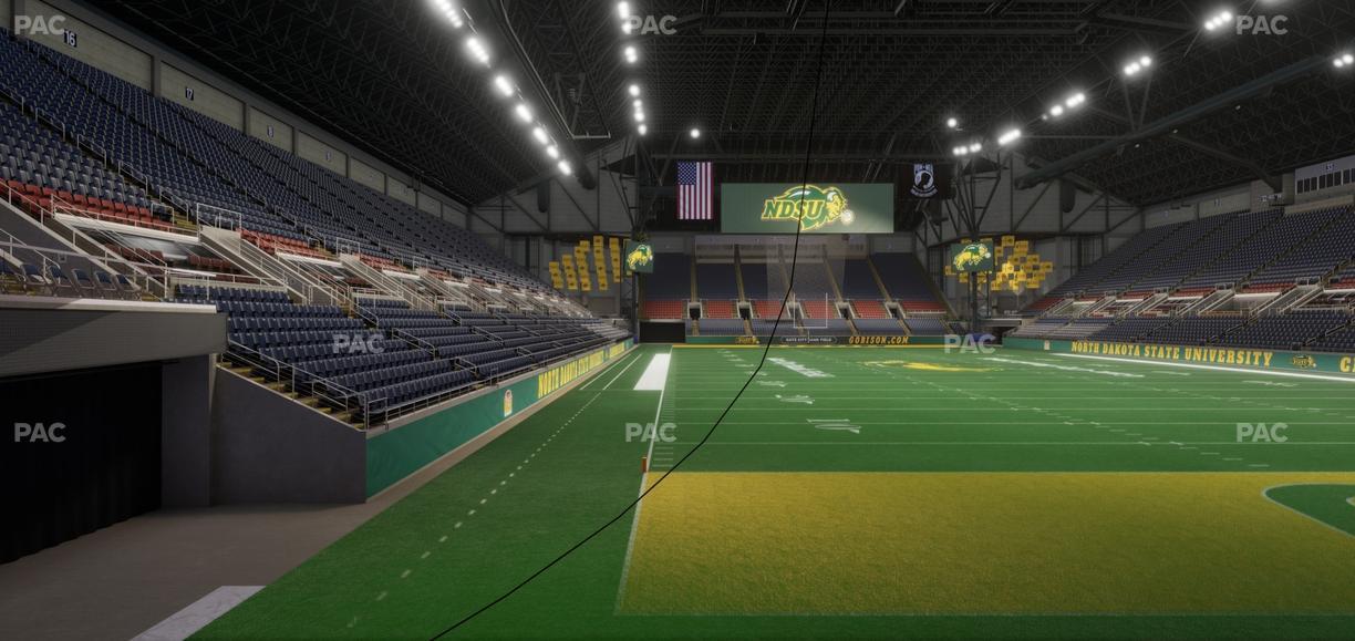 Fargodome - Section Elevated 12 Seat View