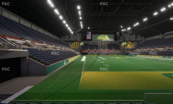 Fargodome - Section Elevated 12 Seat View