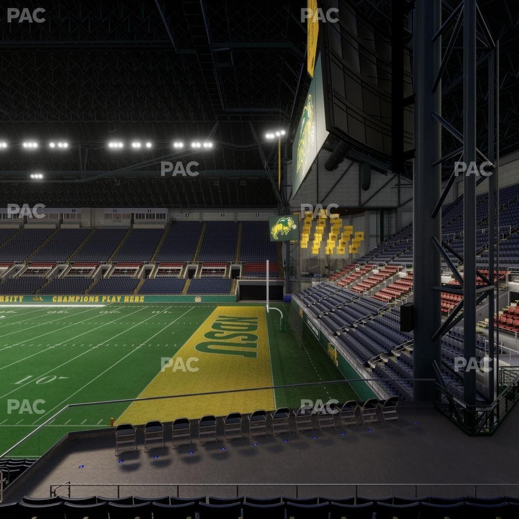 Fargodome - Section Elevated 13 Seat View