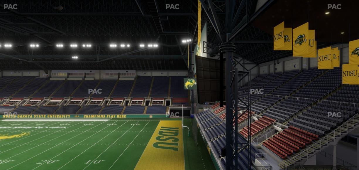 Fargodome - Section Elevated 13 Seat View