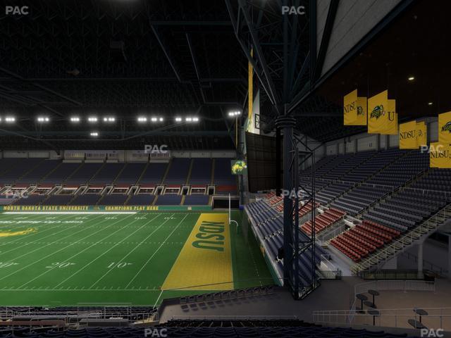 Fargodome - Section Elevated 13 Seat View