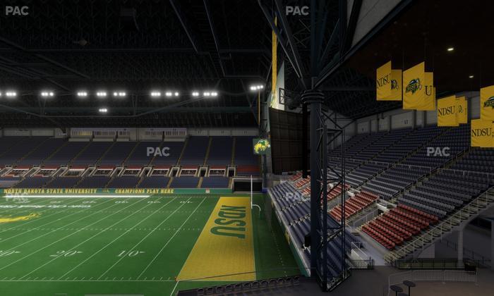Fargodome - Section Elevated 13 Seat View