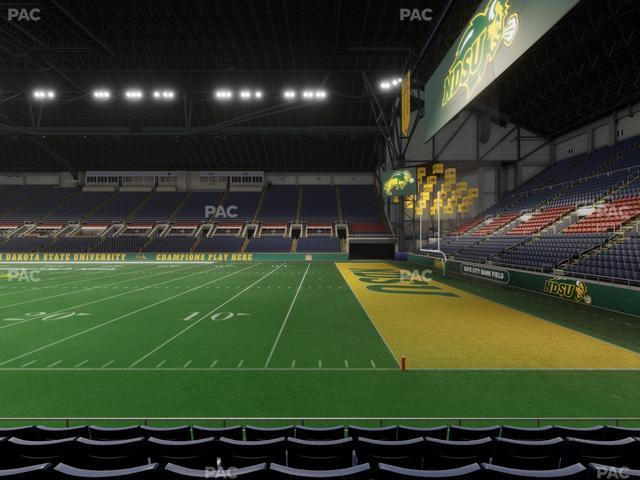 Fargodome - Section Elevated 14 Seat View