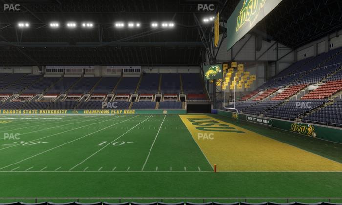 Fargodome - Section Elevated 14 Seat View