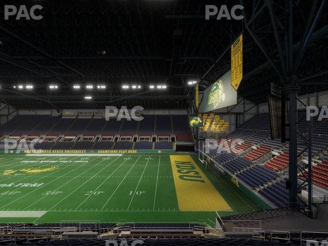 Fargodome - Section Elevated 14 Seat View