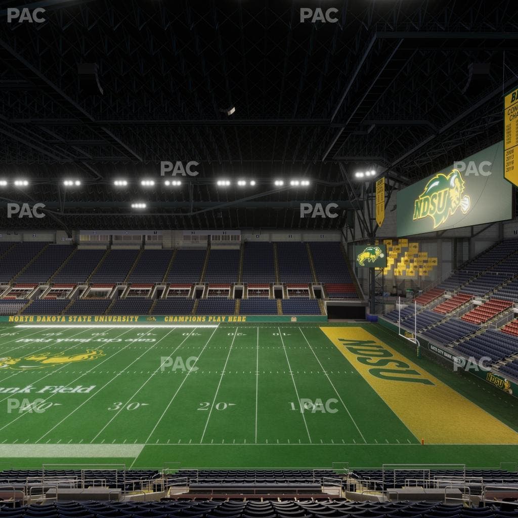 Fargodome - Section Elevated 15 Seat View