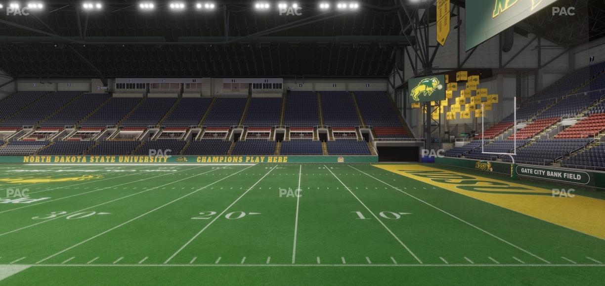 Fargodome - Section Elevated 15 Seat View