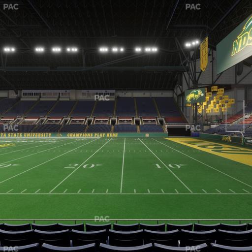Fargodome - Section Elevated 15 Seat View