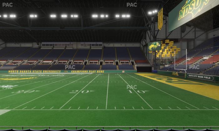 Fargodome - Section Elevated 15 Seat View