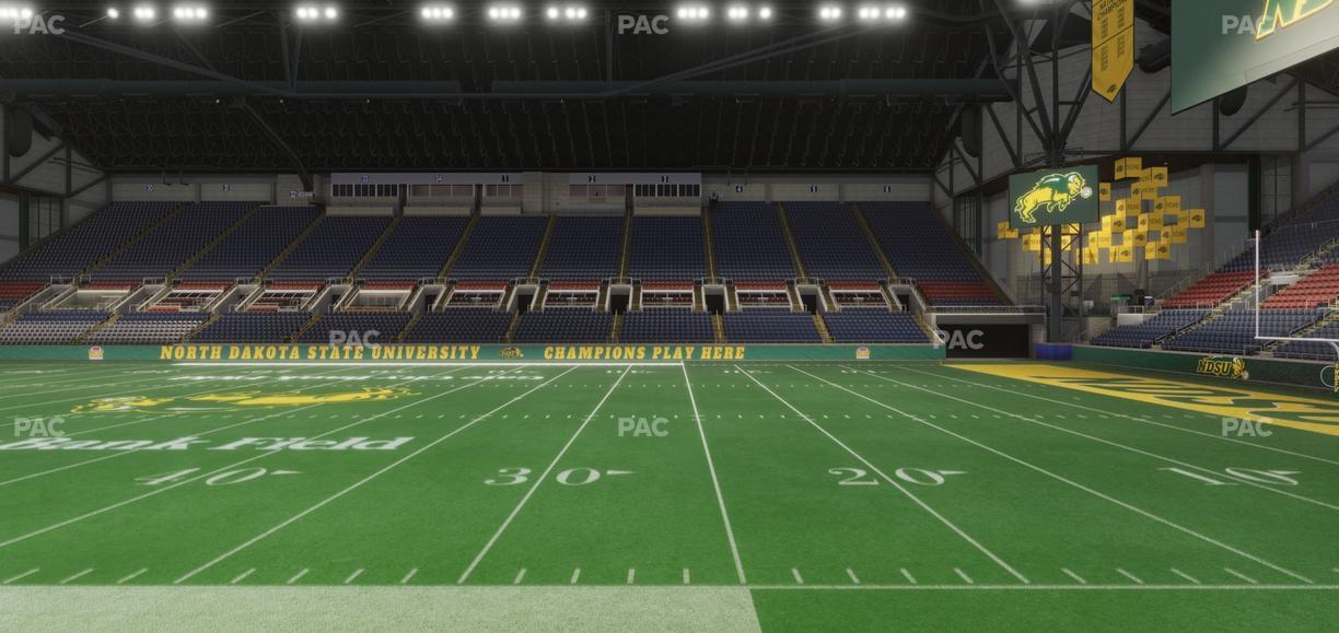 Fargodome - Section Elevated 16 Seat View
