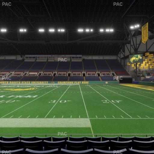 Fargodome - Section Elevated 16 Seat View