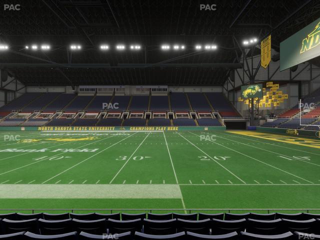 Fargodome - Section Elevated 16 Seat View