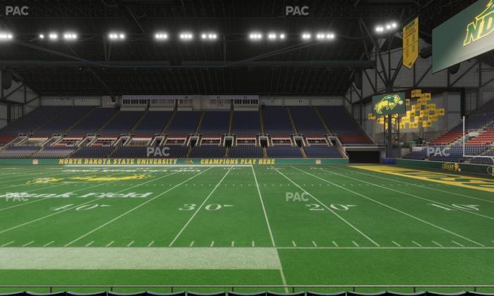 Fargodome - Section Elevated 16 Seat View