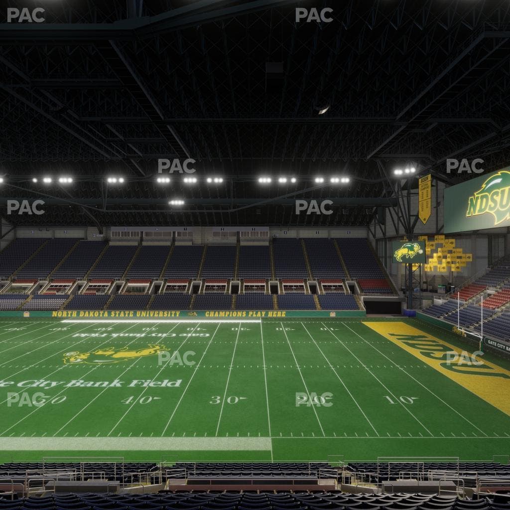Fargodome - Section Elevated 16 Seat View