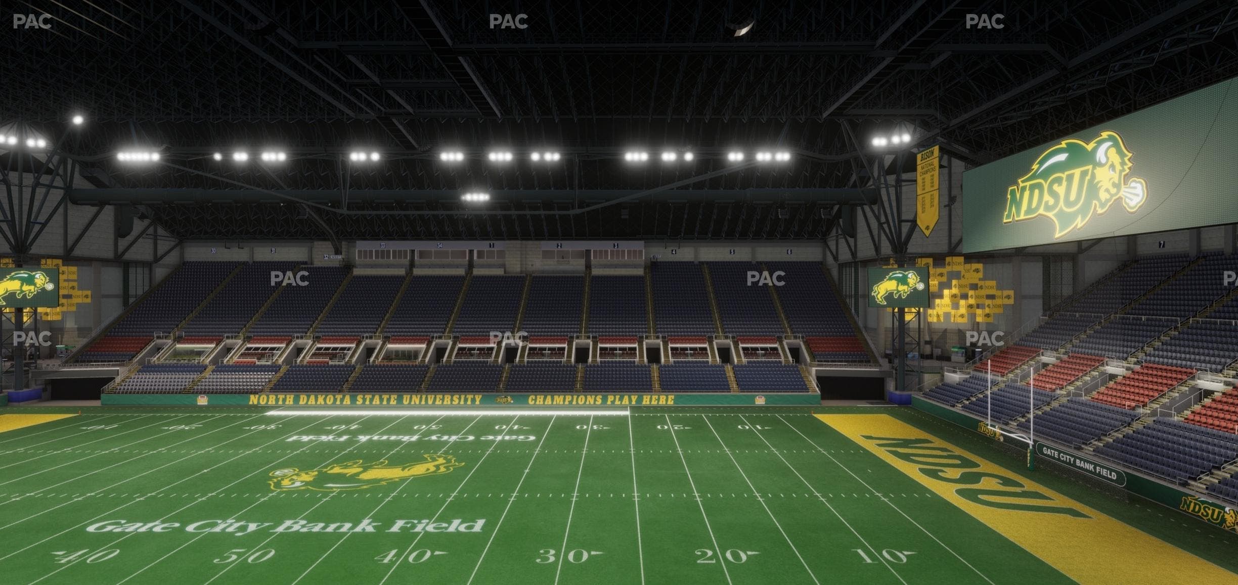 Fargodome - Section Elevated 16 Seat View