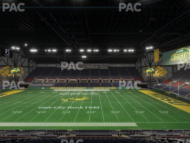 Fargodome - Section Elevated 17 Seat View