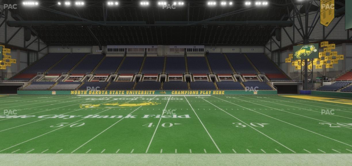 Fargodome - Section Elevated 17 Seat View