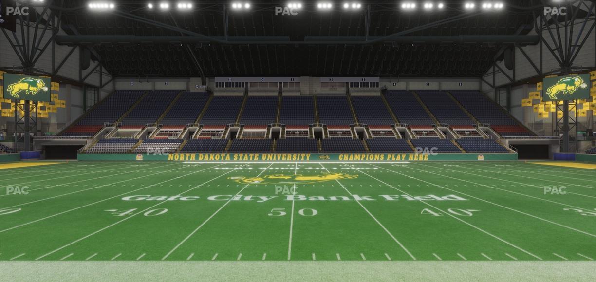 Fargodome - Section Elevated 18 Seat View