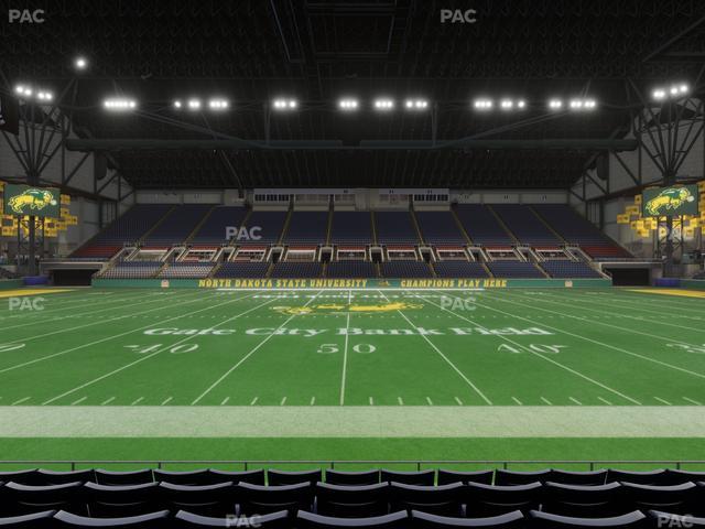Fargodome - Section Elevated 18 Seat View