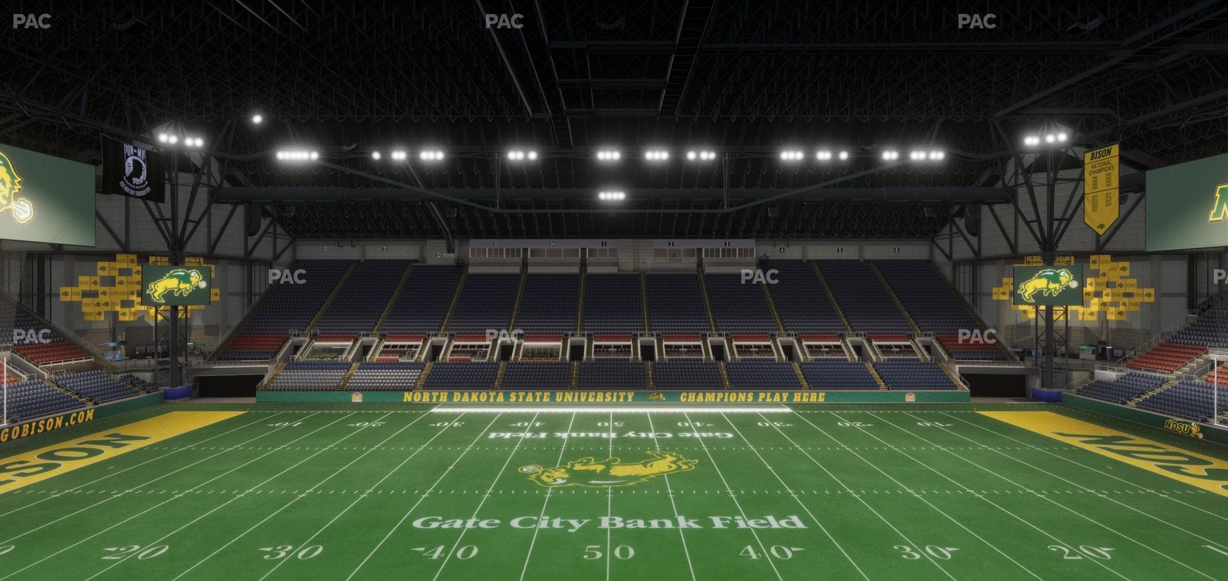 Fargodome - Section Elevated 18 Seat View